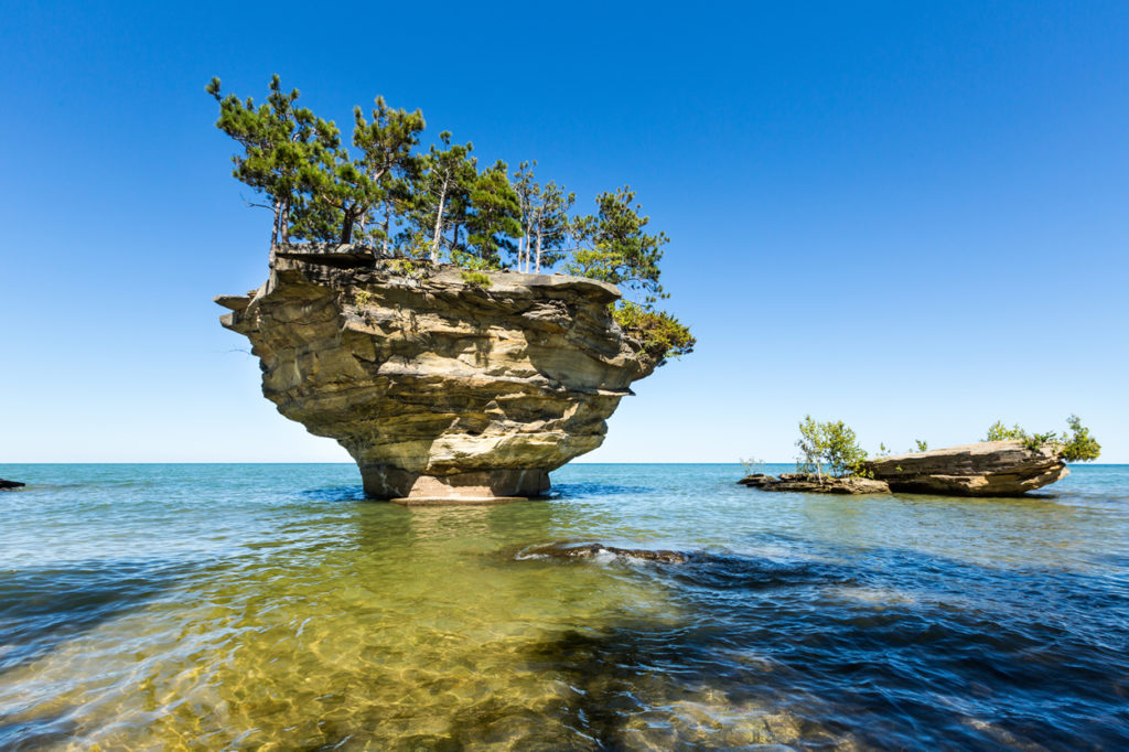 Michigan Road Trips - Turnip Rock