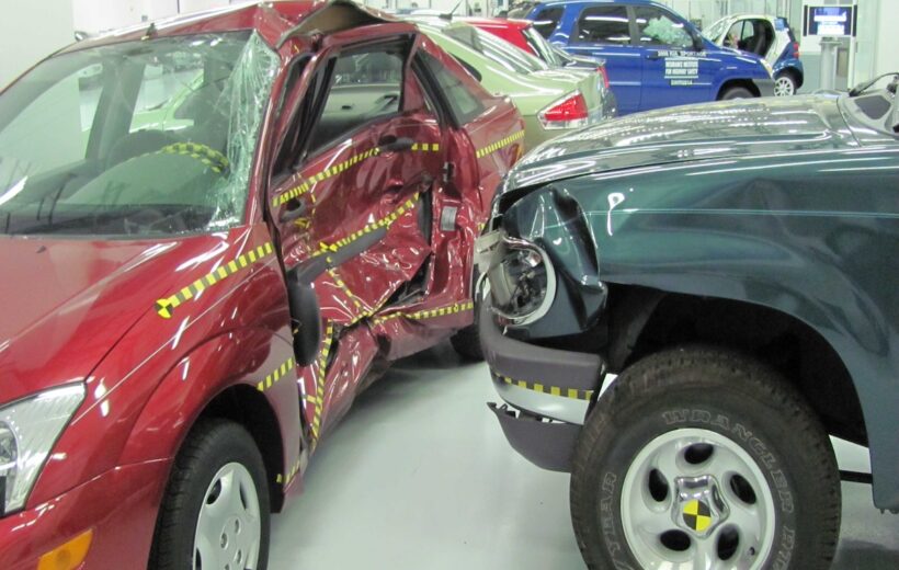 Side impact collision